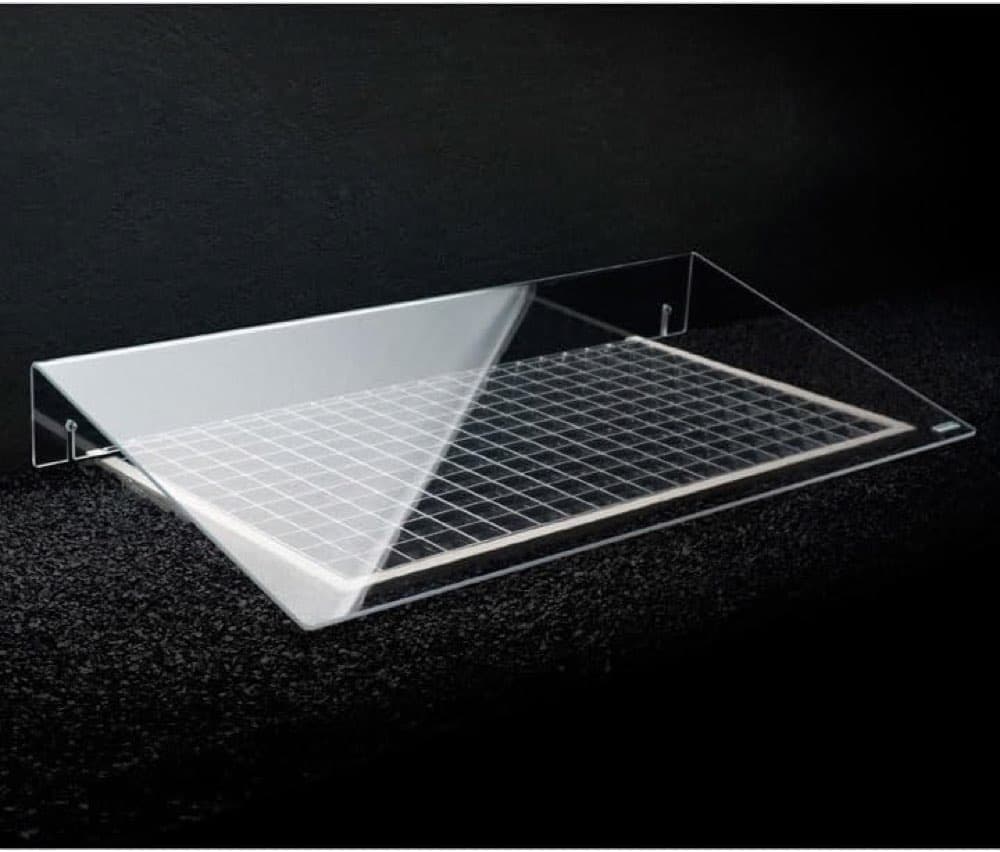AcryS Acrylglas-Regenschutz 90×45