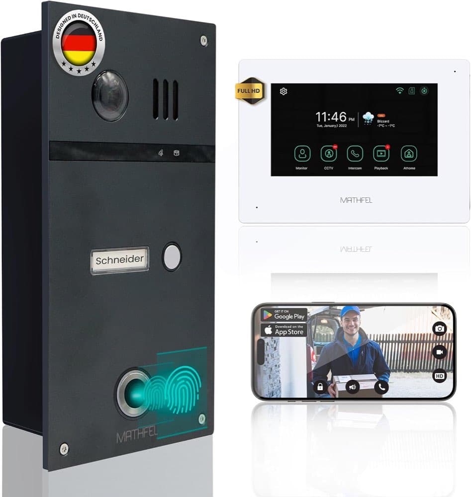 Mathfel 4-Draht Fingerprint 7″ WLAN