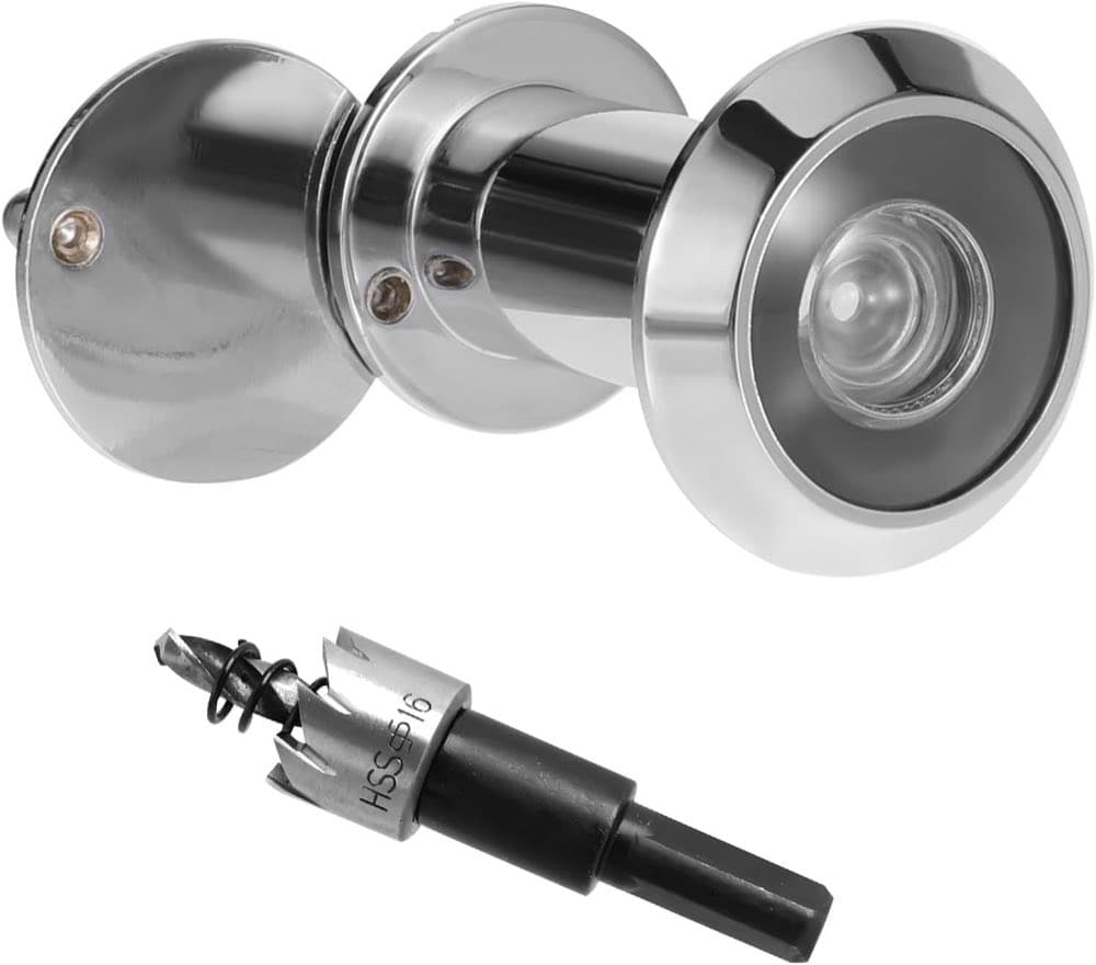 Hariendny Türspion 200° Silber Ø16 mm