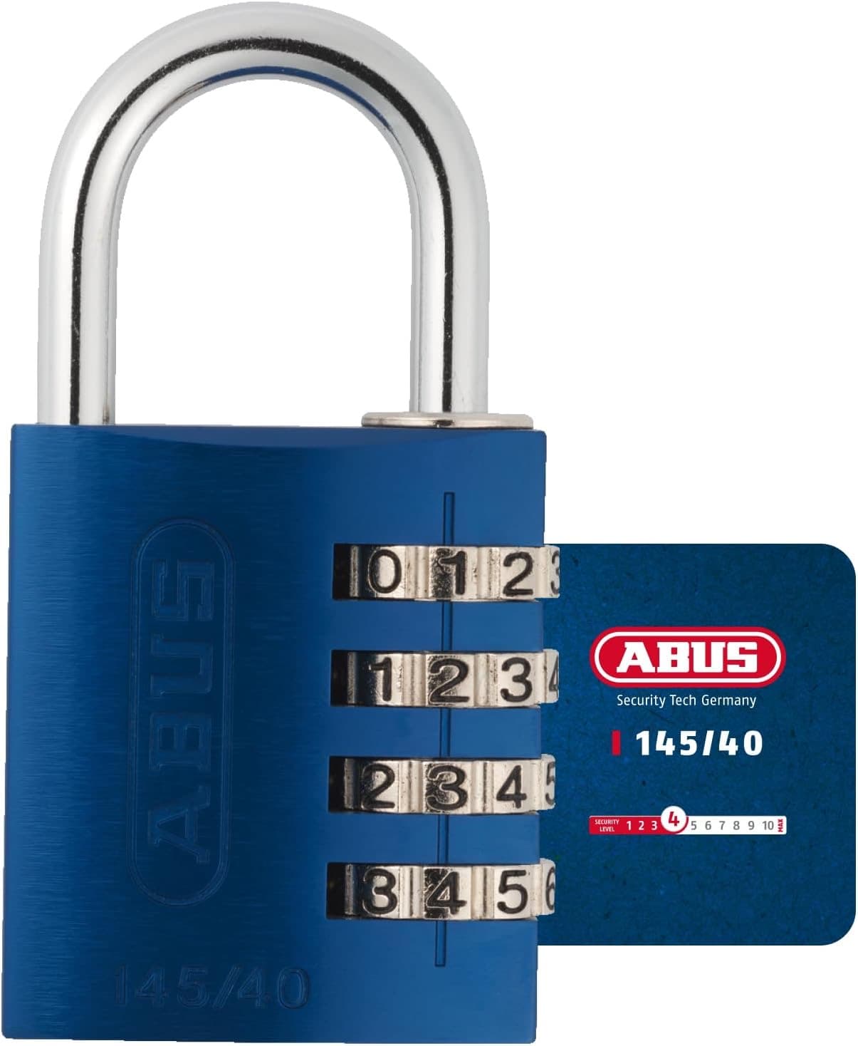ABUS 145/40 Zahlenschloss Blau