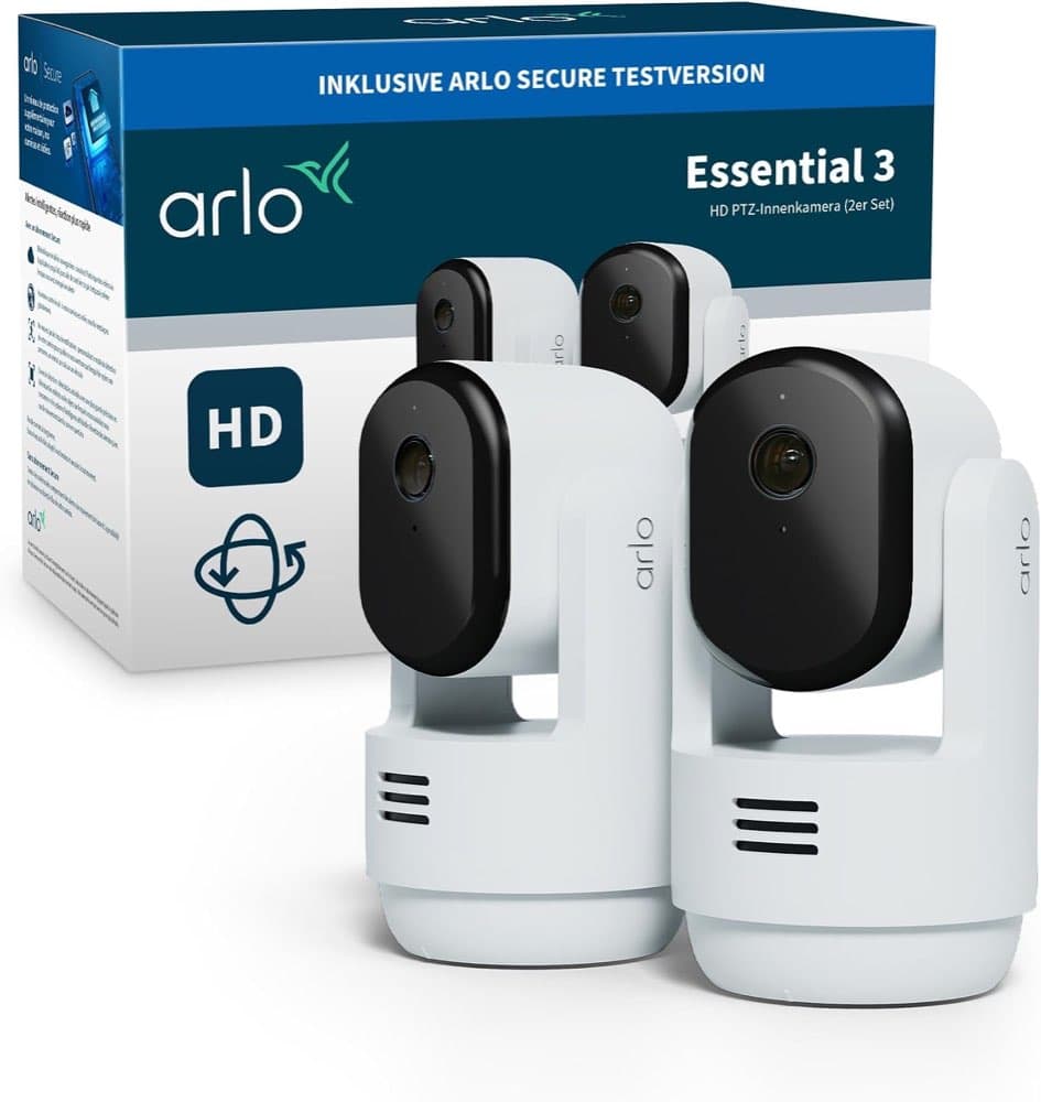 Arlo Indoor 3 HD PTZ, 2er-Set