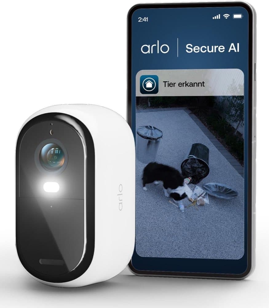 Arlo Essential 2 2K Akku-Außenkamera