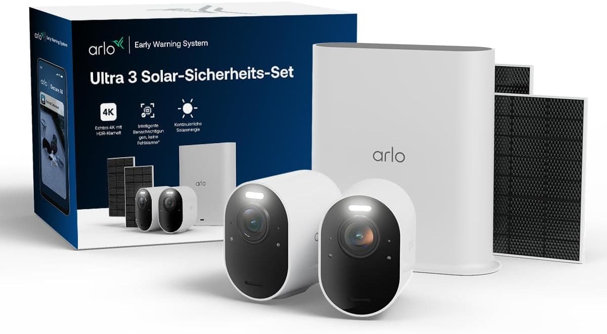 Arlo Ultra 3 4K, 2 Kameras + Solar