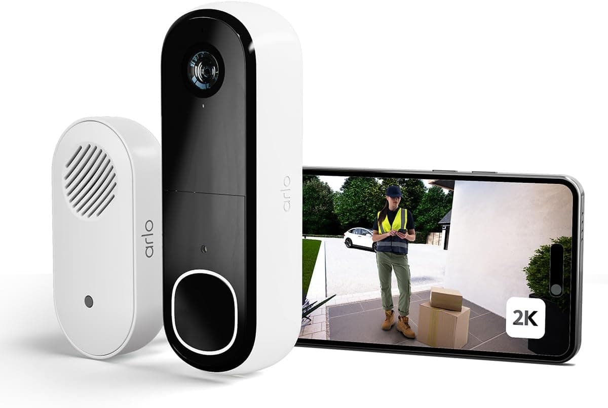 Arlo 2K Video-Türklingel mit Chime