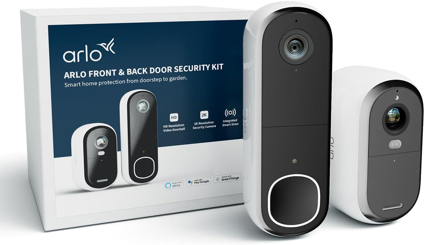 Arlo Essential 3 + HD-Türklingel-Set