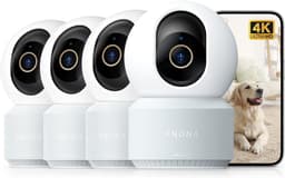 Anona Anona Pano 4K Indoor-Dome, 4er-Pack