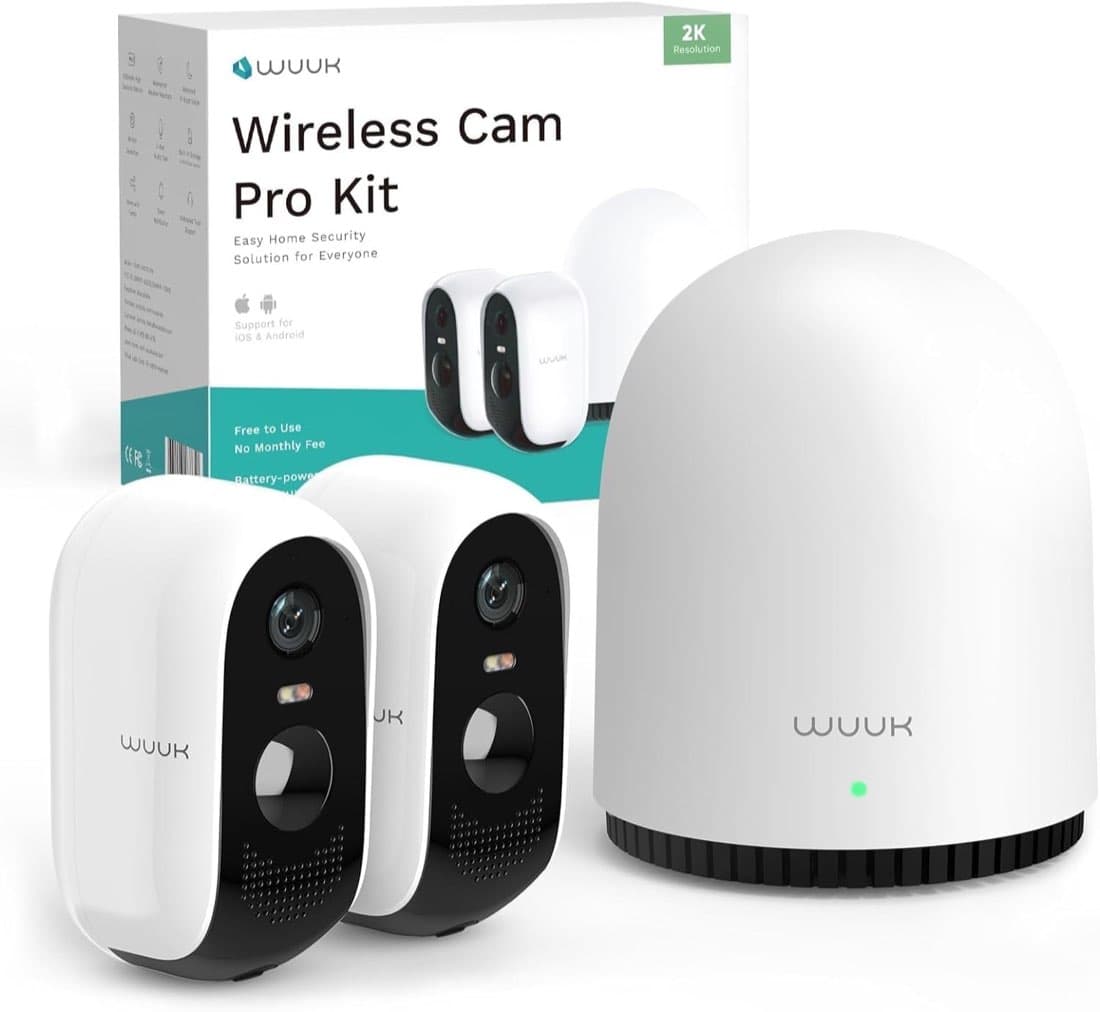 WUUK 2-Cam-Kit mit Basisstation