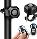 Leiortufa 2er-Set Fahrrad-Alarmanlage USB-C, 110 dB