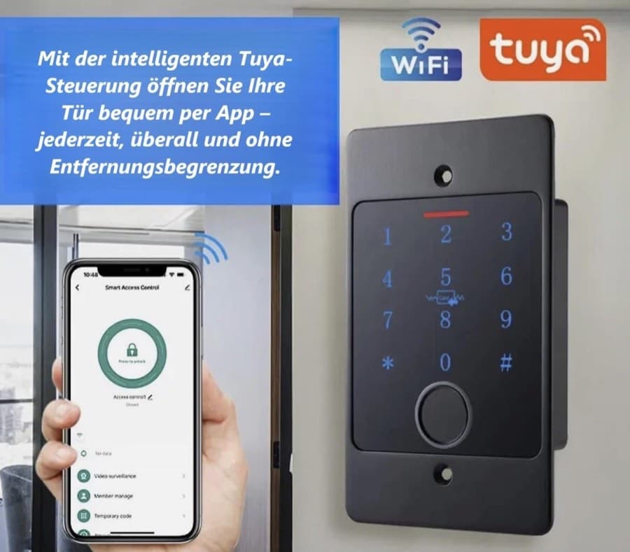 MATHFEL Zugangssystem Fingerabdruck IP66