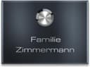 Metzler Funkklingel Vitus 1 Taster Anthrazit