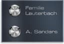 Metzler Funkklingel 2 Taster Anthrazit RAL 7016
