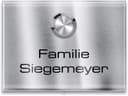Metzler Funkklingel 1 Taster Gravur optional