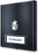 Metzler Funkklingel flach 11 mm mit Namensschild