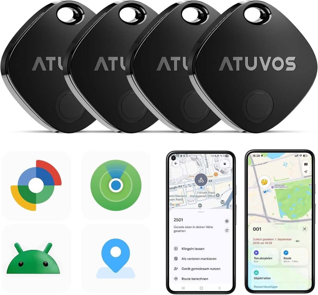 ATUVOS Air Tag Pro Dual 4er