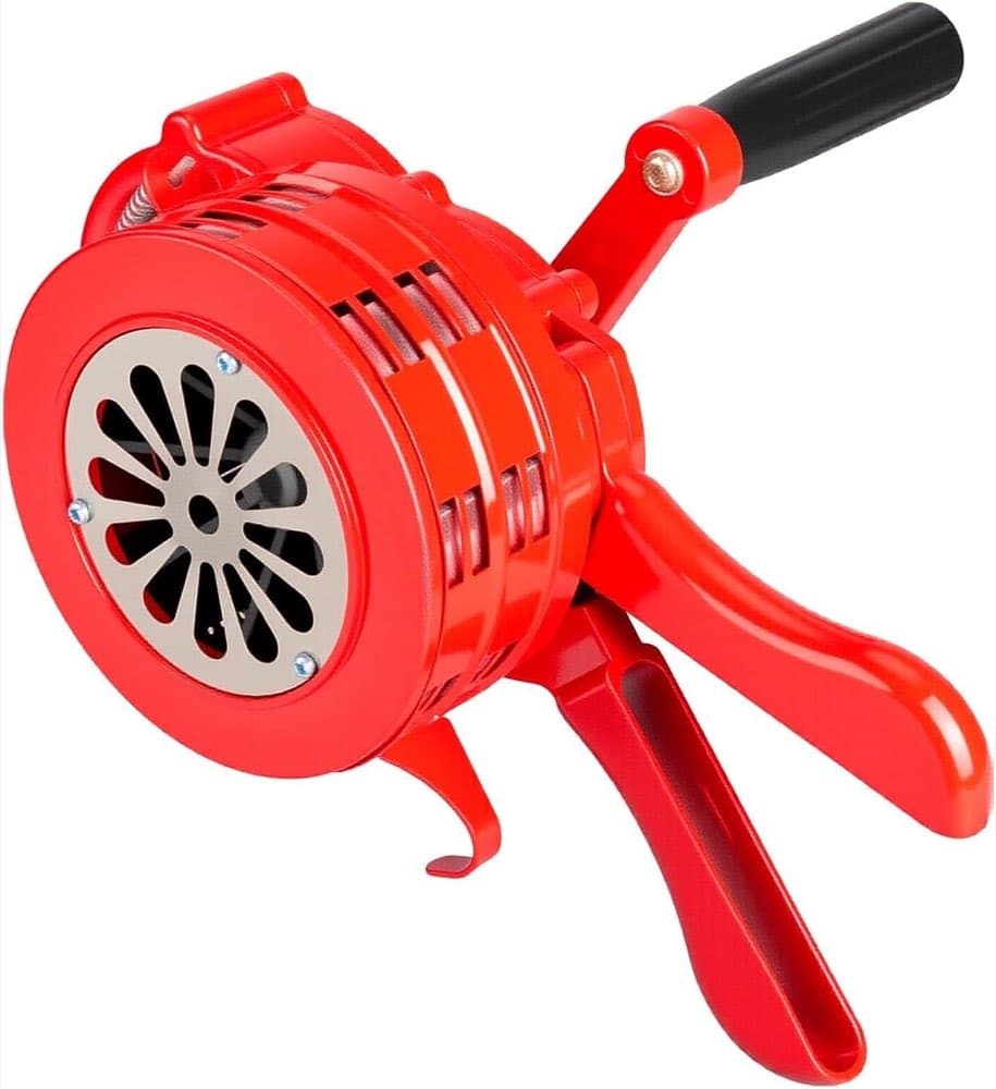 OJTOJT Handkurbel-Sirene 110 dB