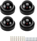 NCTNCX 4× Dome Kamera-Attrappe LED