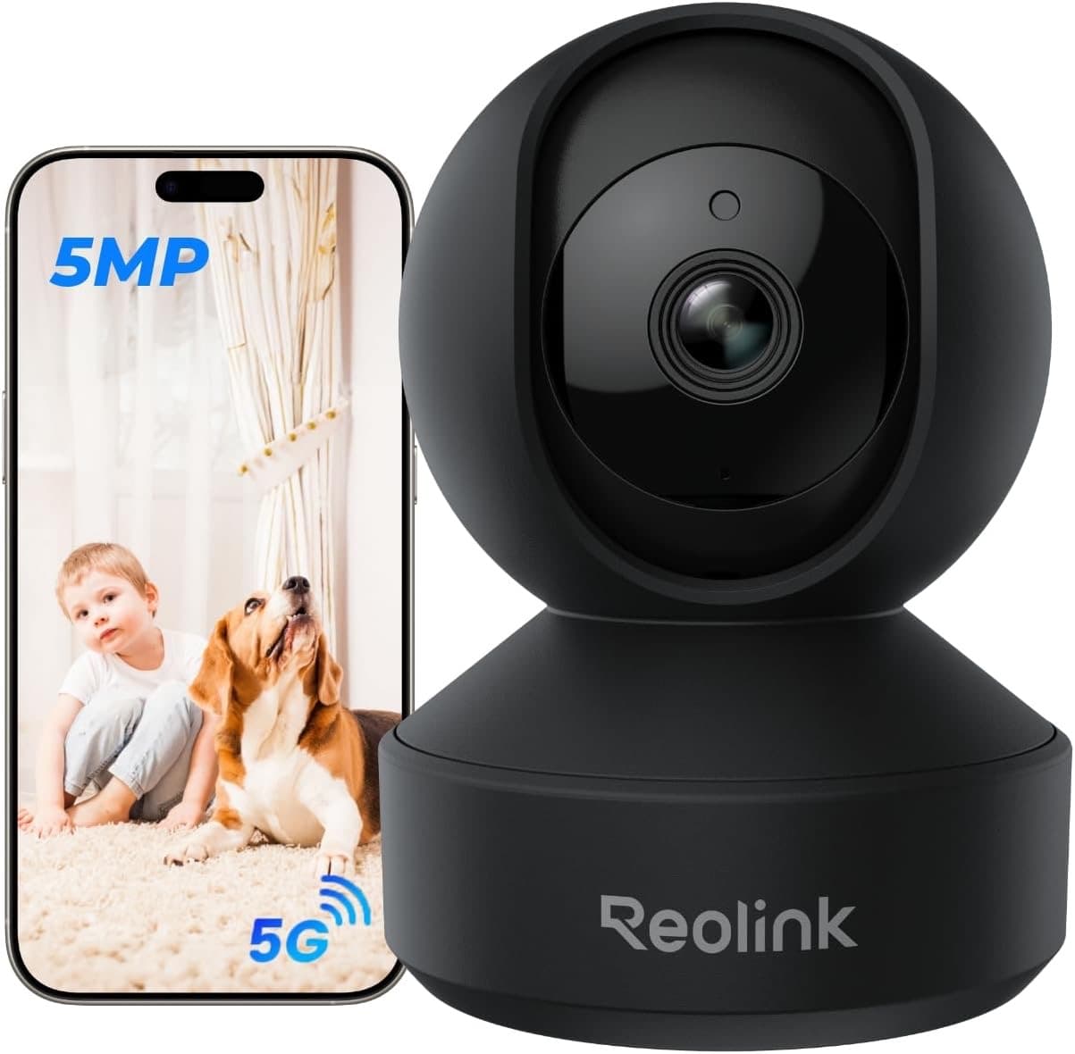 Reolink E1 Pro 3K Indoor PTZ (schwarz)