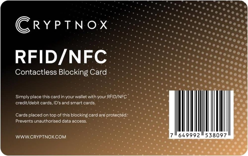 Cryptnox RFID-Blockerkarte
