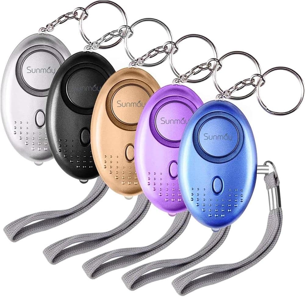 SUNMAY Taschenalarm 5er-Set 140 dB