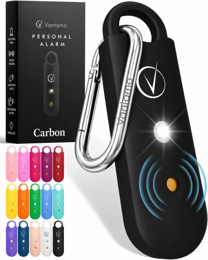 Vantamo Taschenalarm 130 dB, Carbon