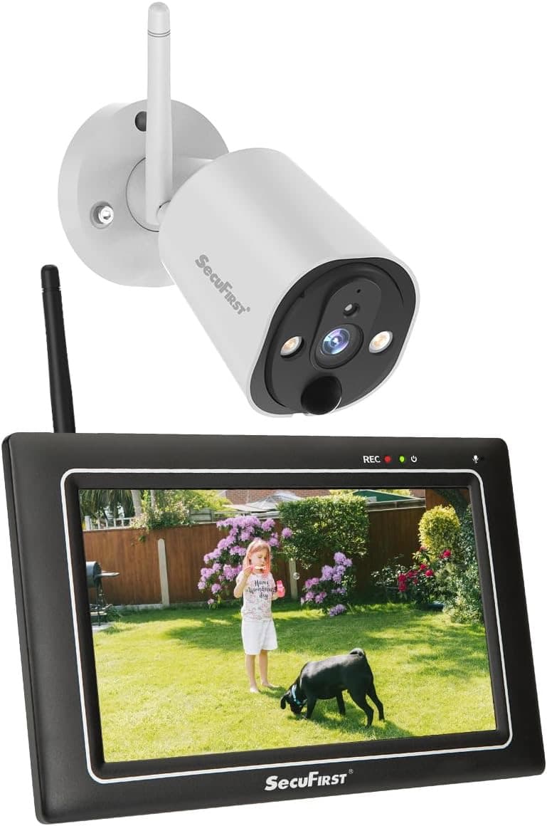SecuFirst 2K 7" Touch Weiß (ohne WLAN)