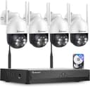 Jennov 5MP PTZ WLAN-Set 10CH 1TB