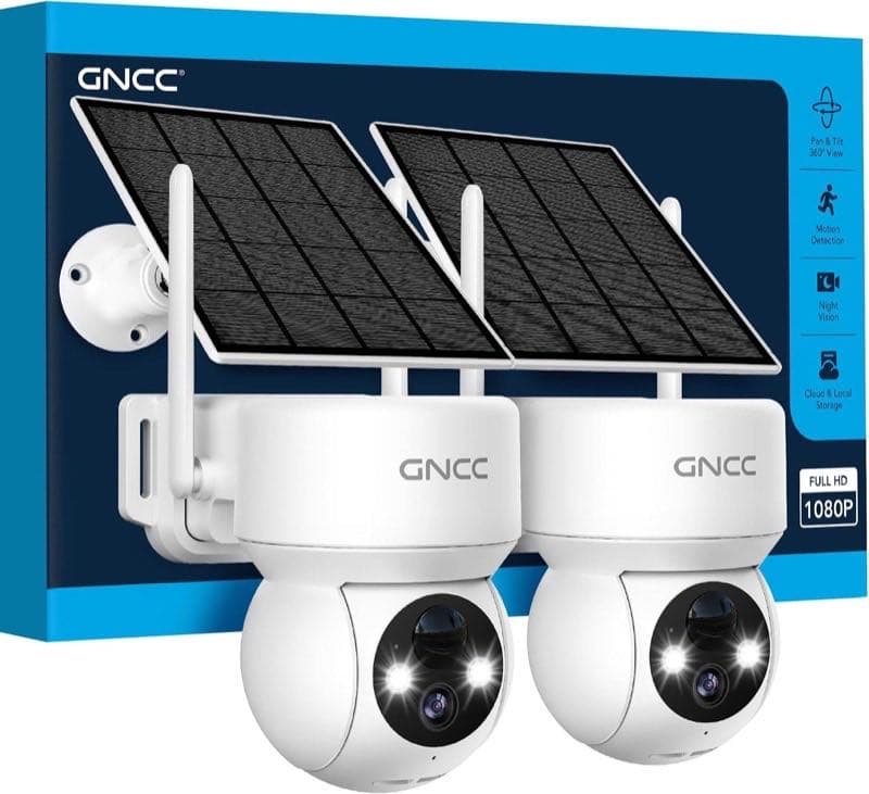 GNCC GW30 Solar PTZ 2er-Set