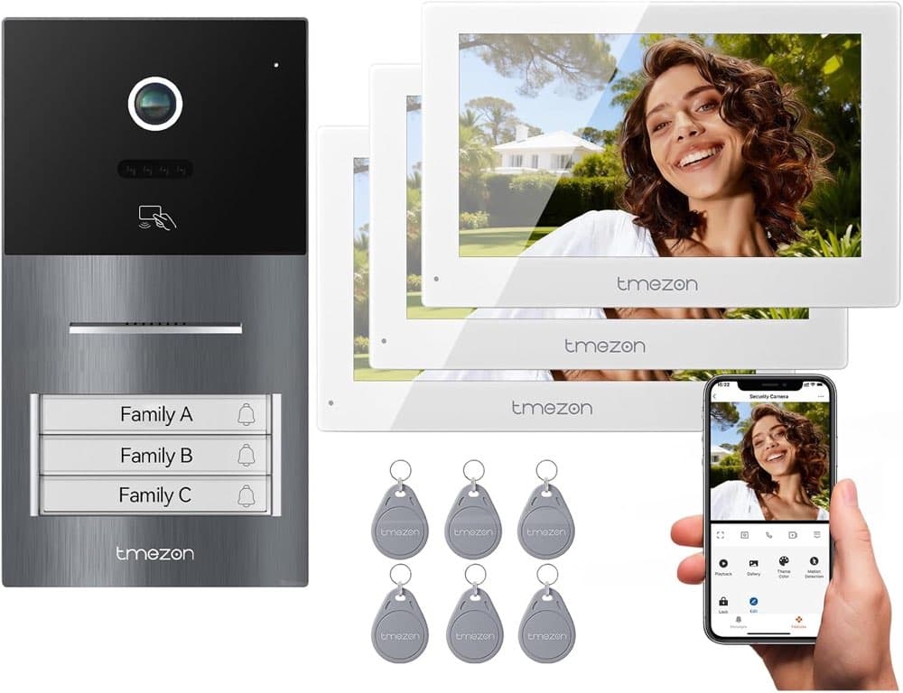 TMEZON WLAN 3-Familienhaus Touch IP65