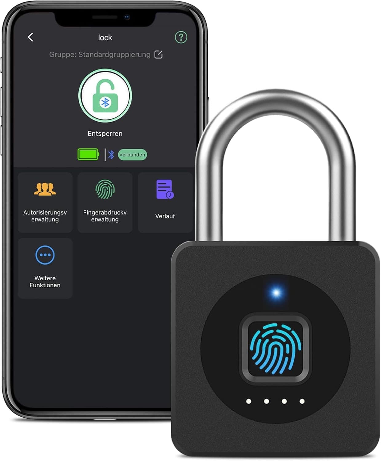 Eseesmart P6BF Fingerabdruck mit App