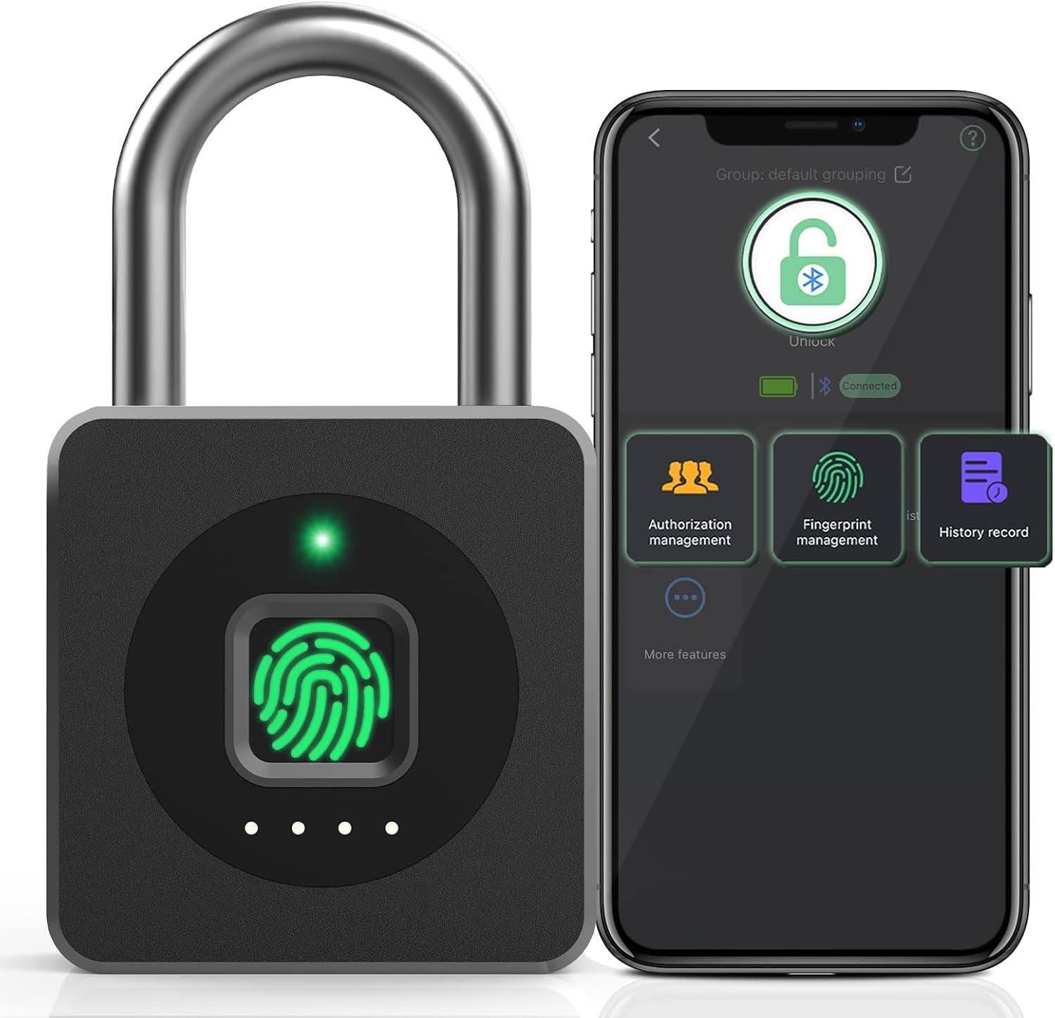 Anweller Fingerabdruck mit App