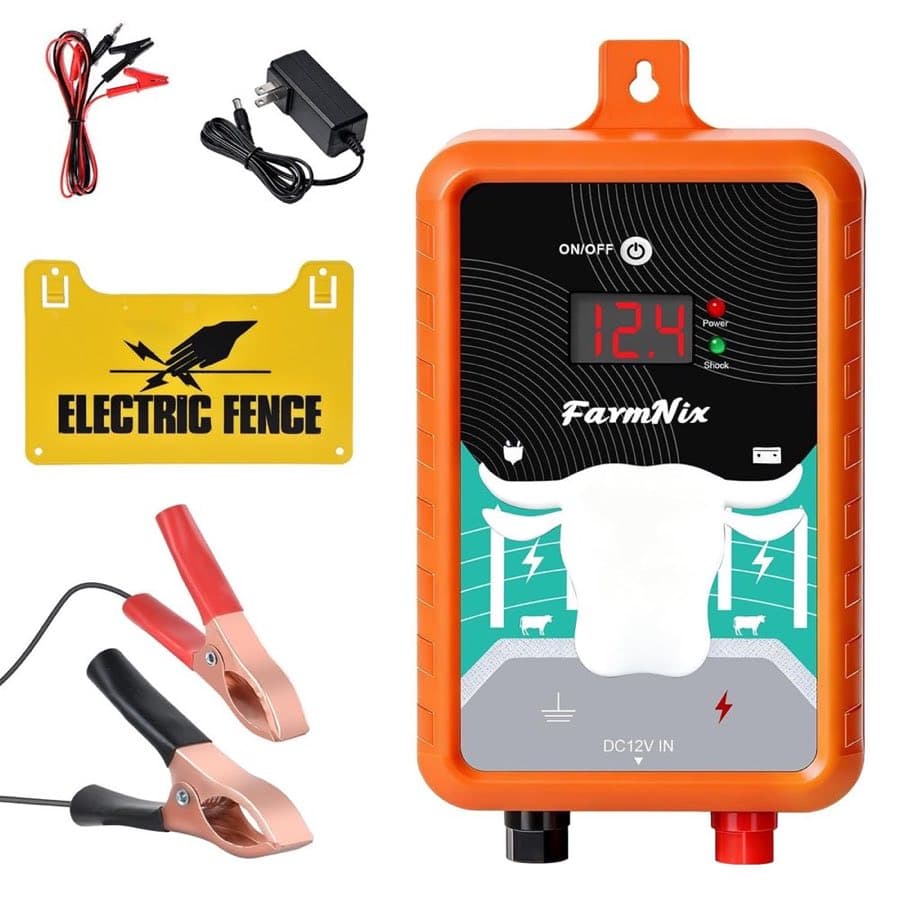 ZHFEIIRU 230V Weidezaungerät 4 J (Orange)