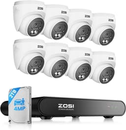 ZOSI ZOSI C220 PoE-Set 8×4MP + 2TB NVR
