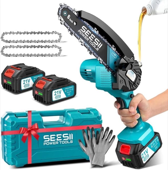 SEESII Mini-Kettensäge M6 Pro