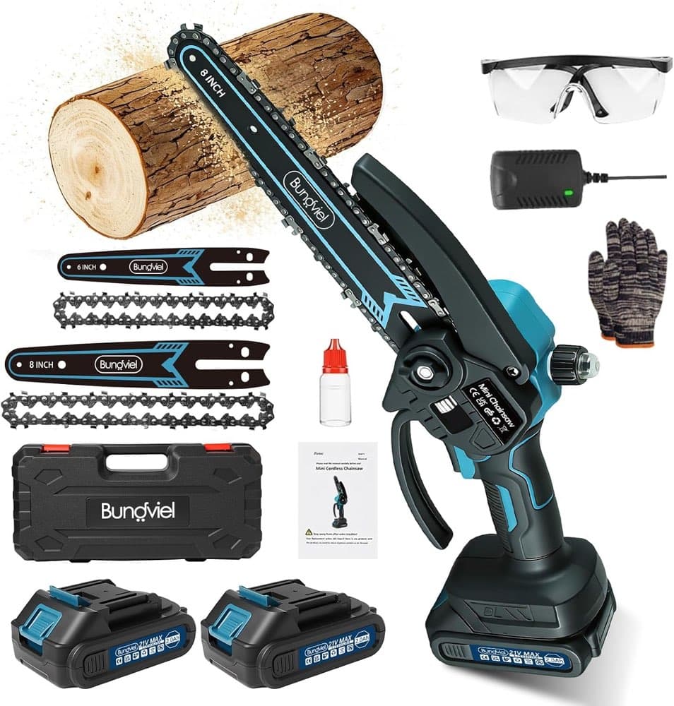 Bundviel Mini-Kettensäge 6&8 Zoll