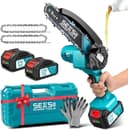 SEESII Mini-Kettensäge M6 Pro 6 Zoll