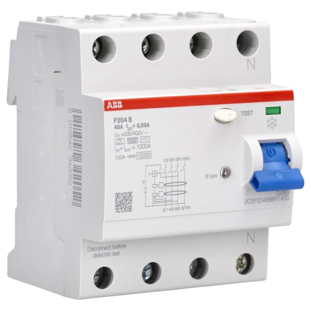 ABB F204 B-40/0,03 Typ B 40 A 30 mA