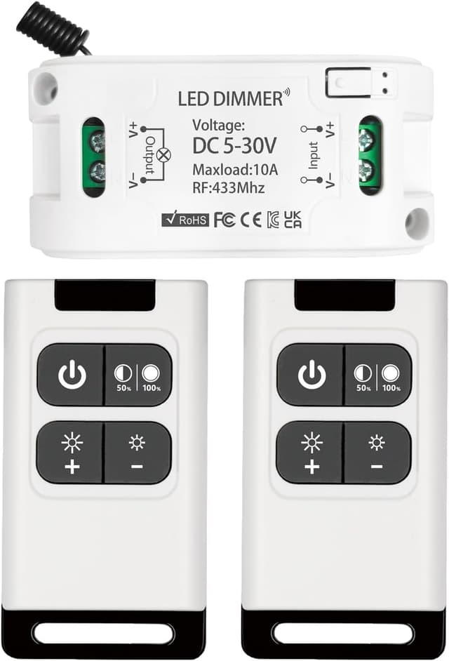 DieseRC DC-Funkdimmer 5–30 V