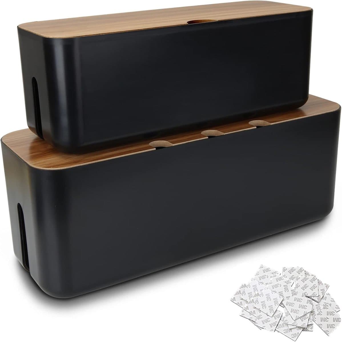 SENENQU 2er-Set Holzdeckel