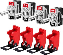 Gebildet Gebildet 12 V Toggle 4er + Kappe