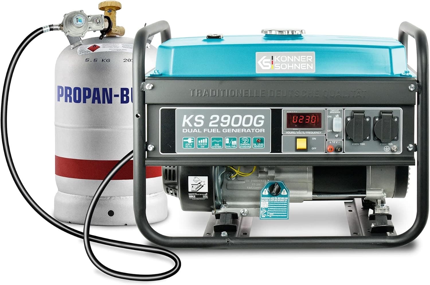 Könner & Söhnen KS 2900G Dual-Fuel