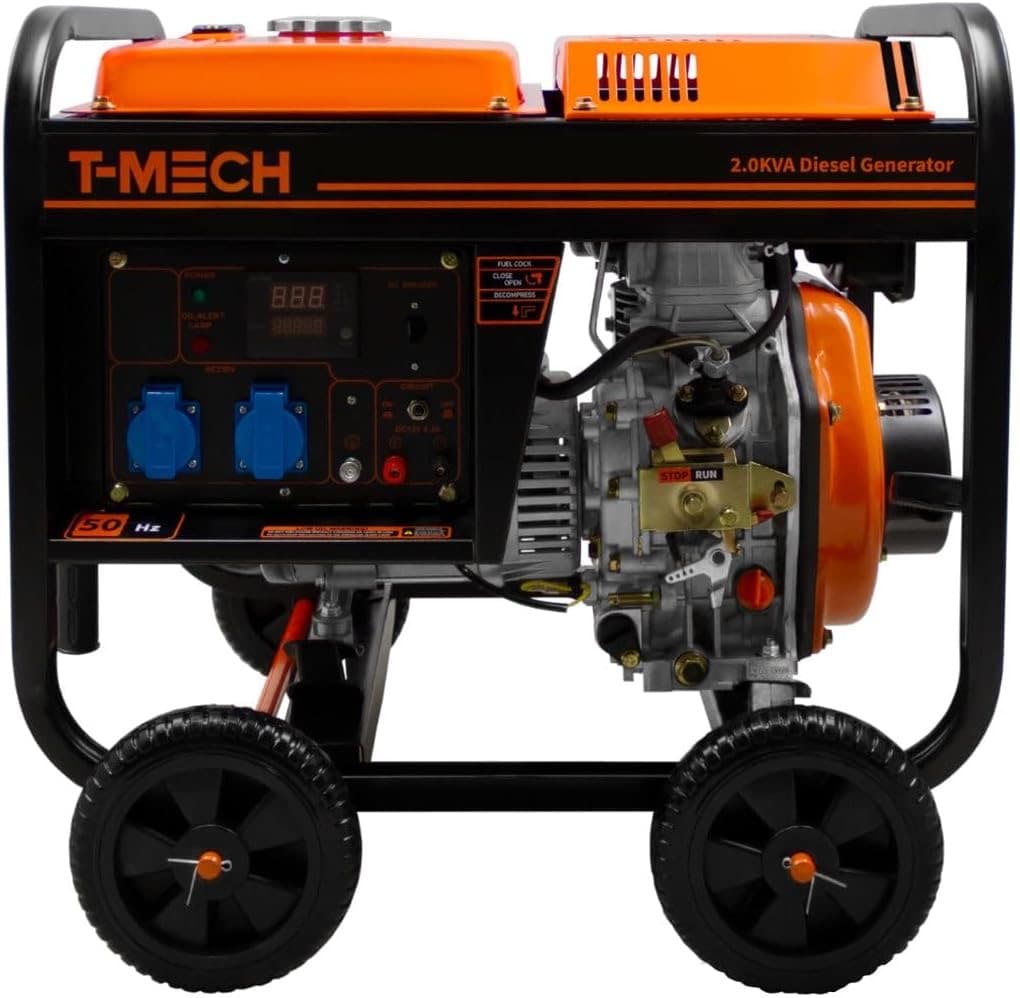T-Mech 2 kVA Diesel Open Frame