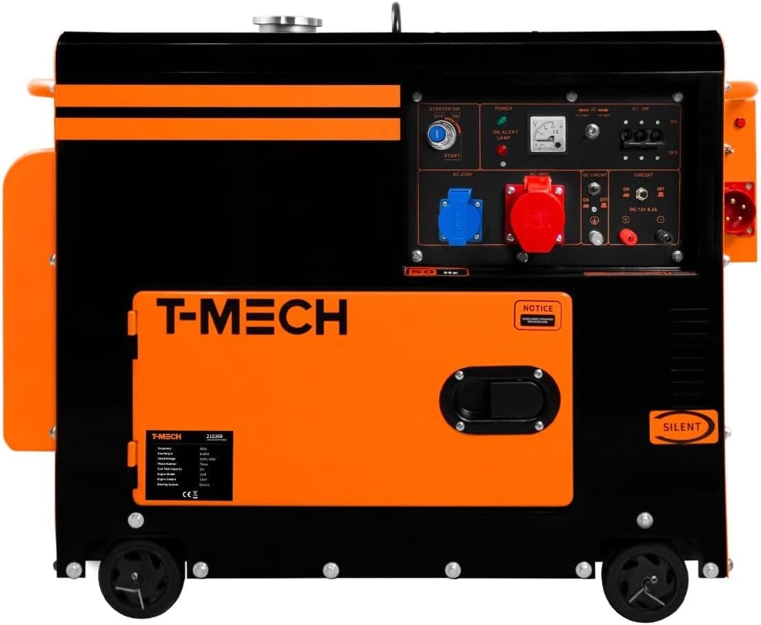 T-Mech Silent Diesel 6,5 kVA ATS
