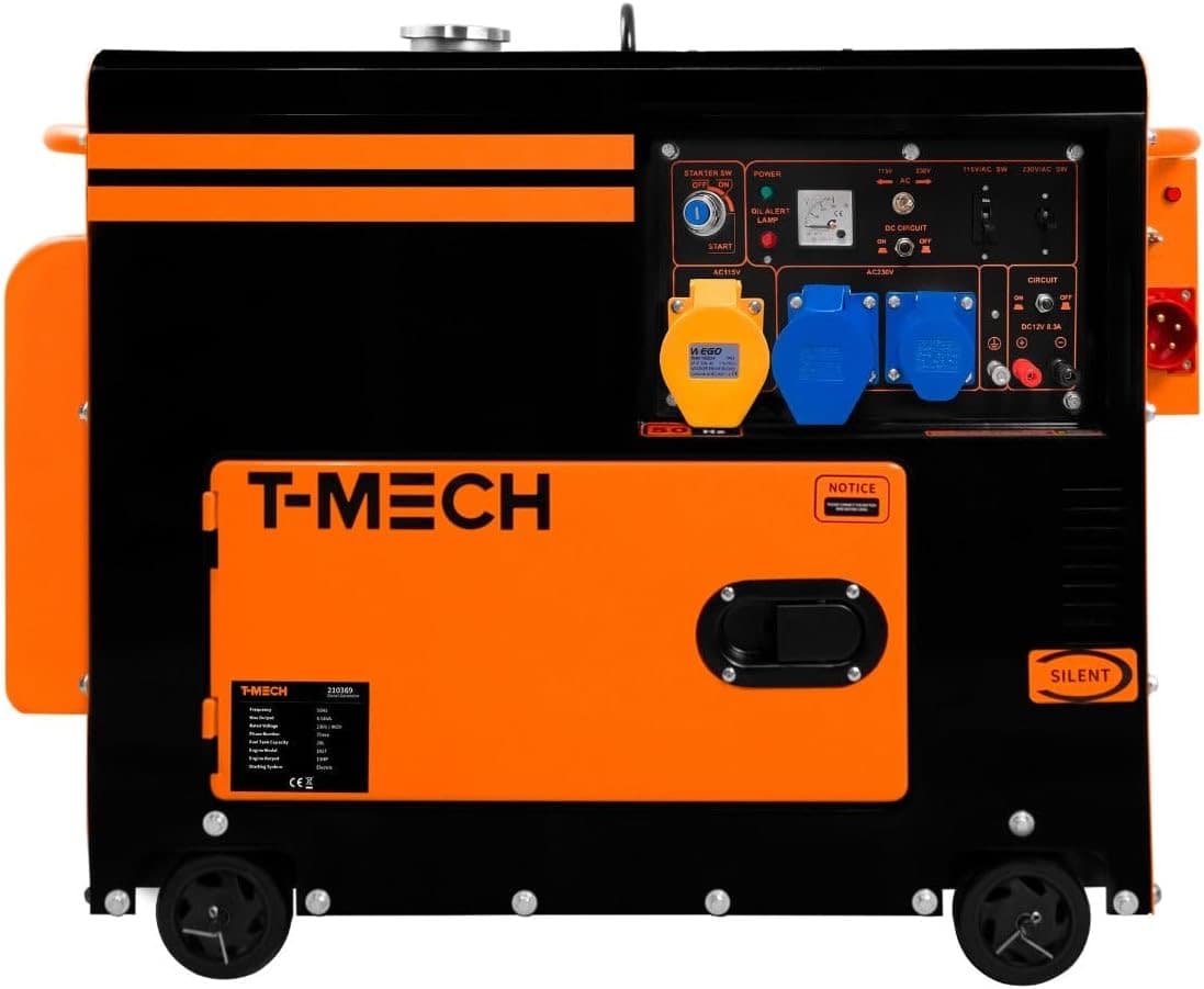 T-Mech Diesel 6500 W einphasig