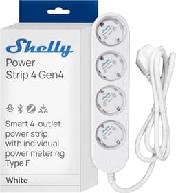 Shelly Shelly Power Strip 4 Gen4 Weiß