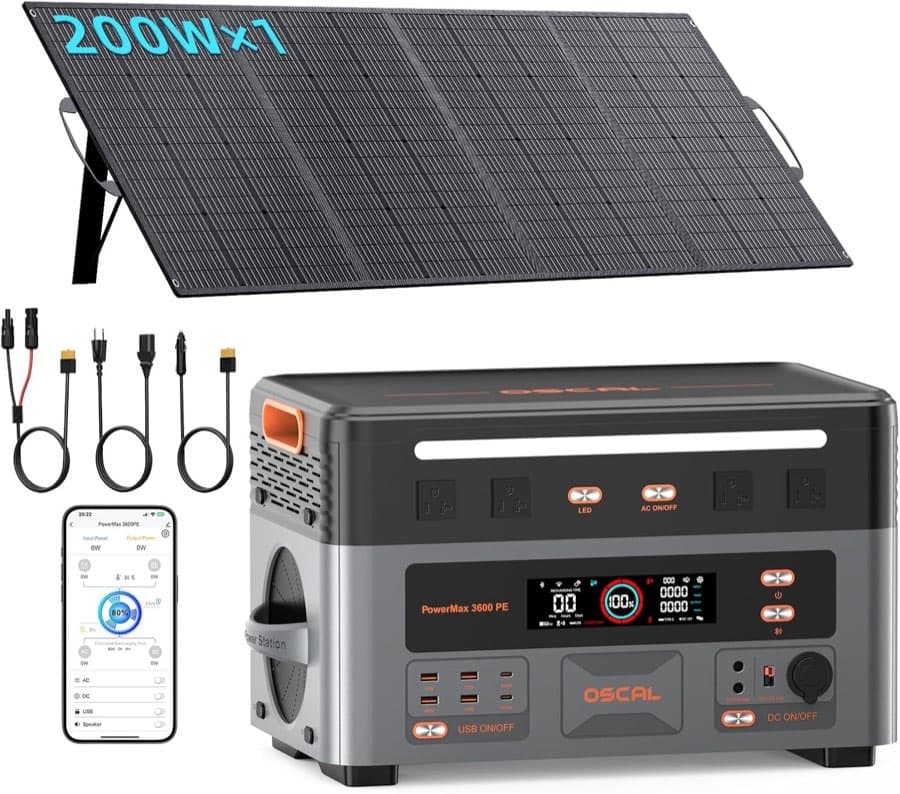 PowerMax 3600PE Powerstation, 2016 Wh