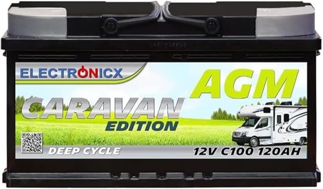 Electronicx AGM Caravan 12V 120Ah C100