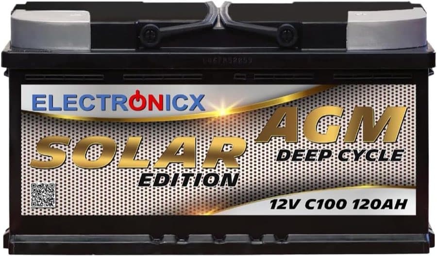 Electronicx AGM Solar 12V 120Ah