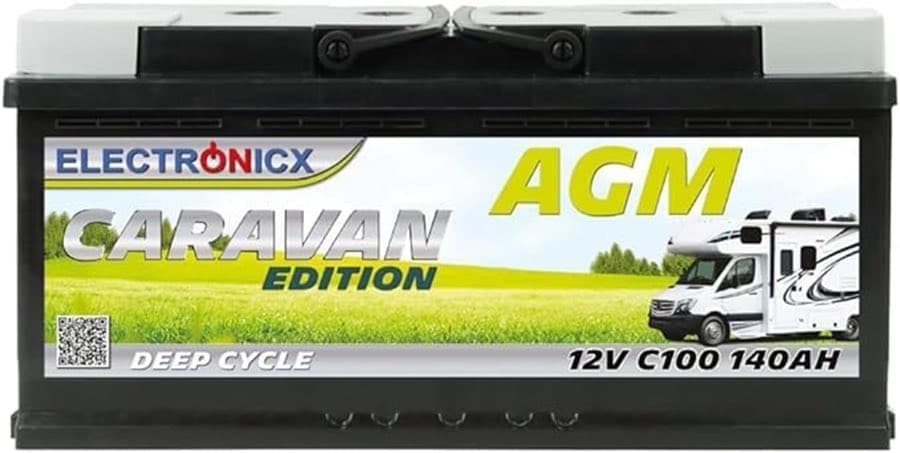 Electronicx AGM Caravan 12V 140Ah