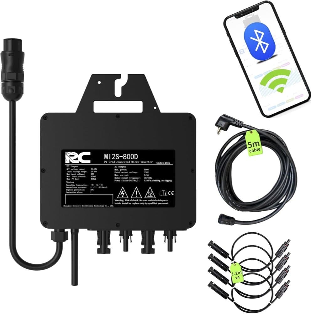 RockCore RC 800 W Mikrowechselrichter