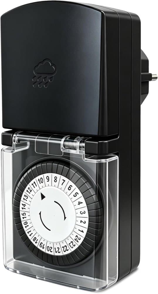 G-ELEK mechanisch IP44, schwarz